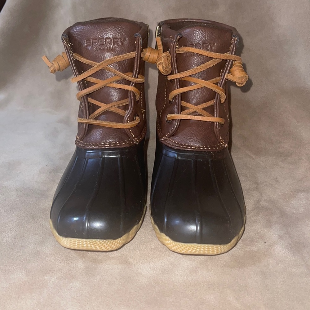 Sperry Girls Saltwater Boot